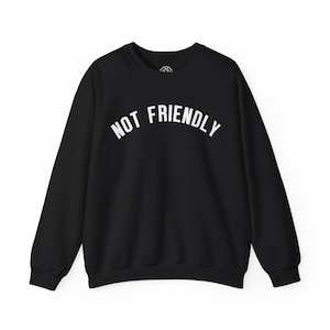 Nicht freundlich Introvertierter Introvertierter Reaktiver Hundebesitzer Unisex Heavy Blend Rundhals-Sweatshirt
