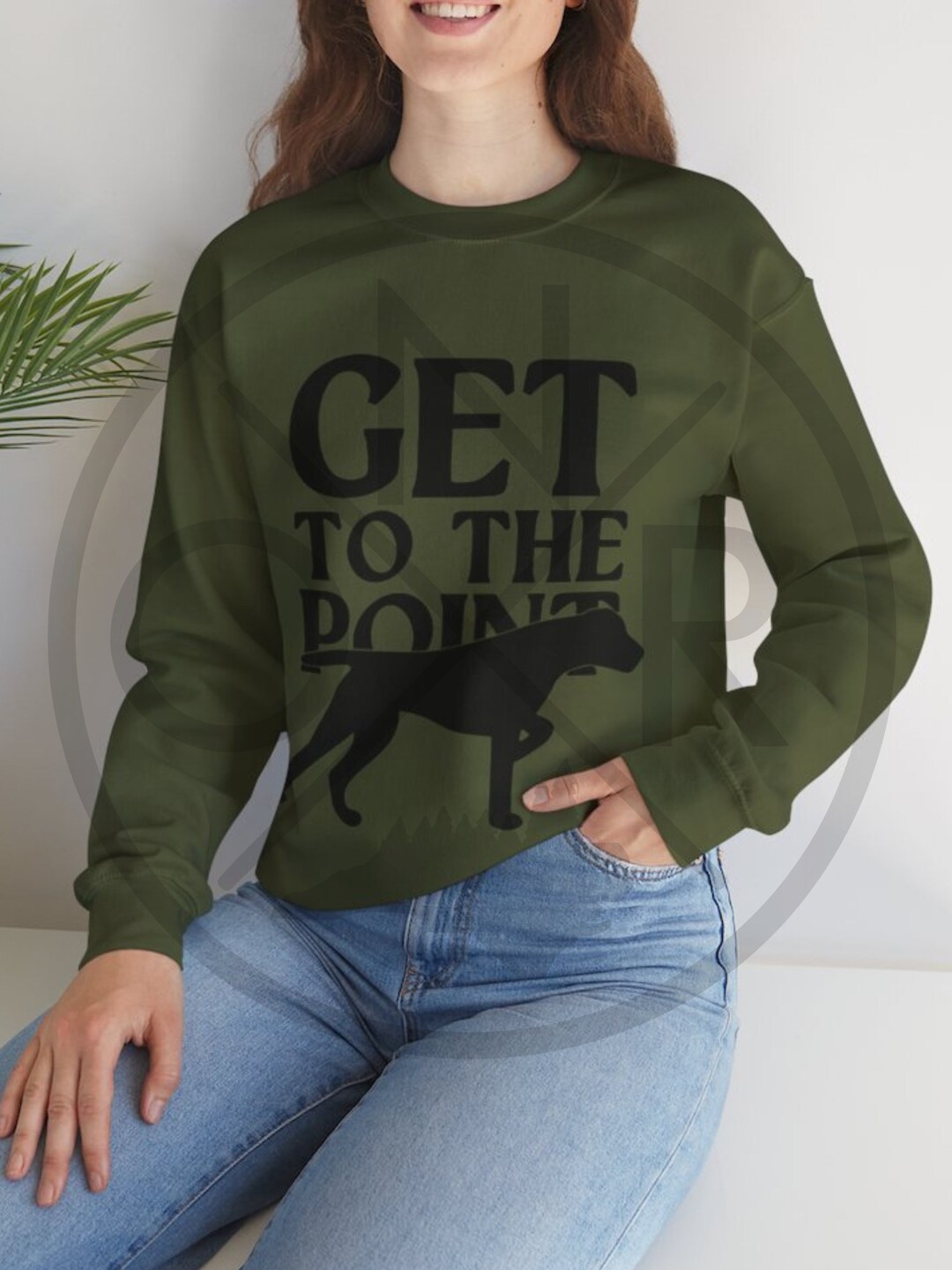 Get to the Point German Shorthair Pointer GSP Bird Dog Unisex Heavy ...