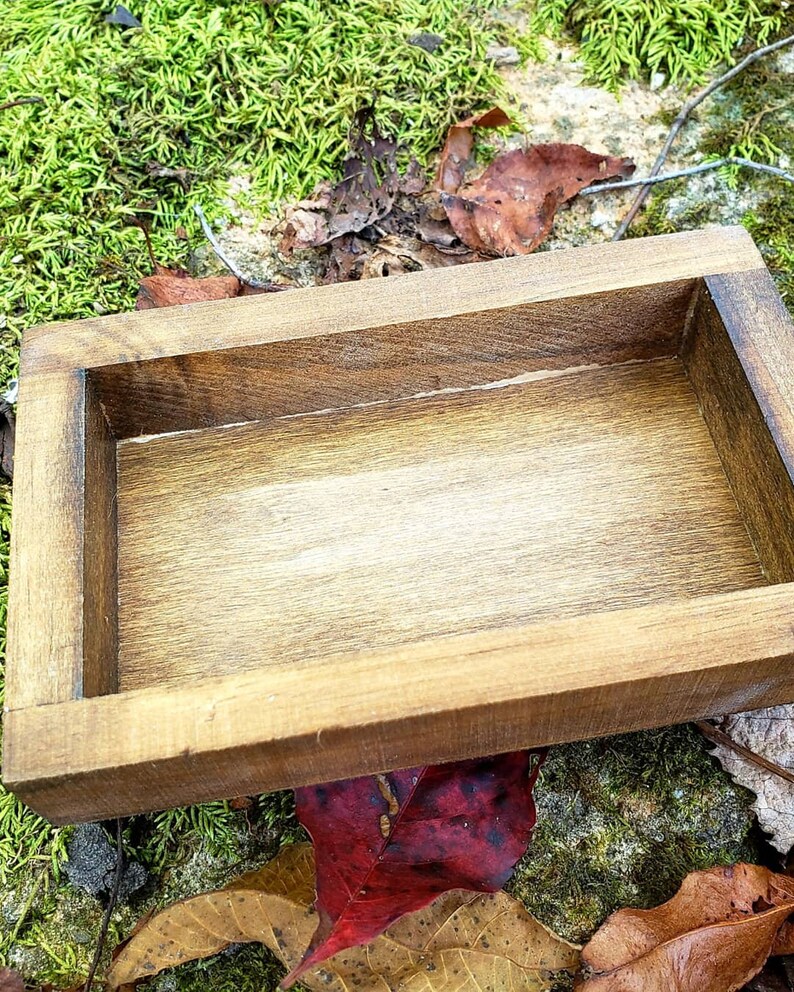 Happy Fall Buffalo Check Wood Shelf Filler 3 x 5