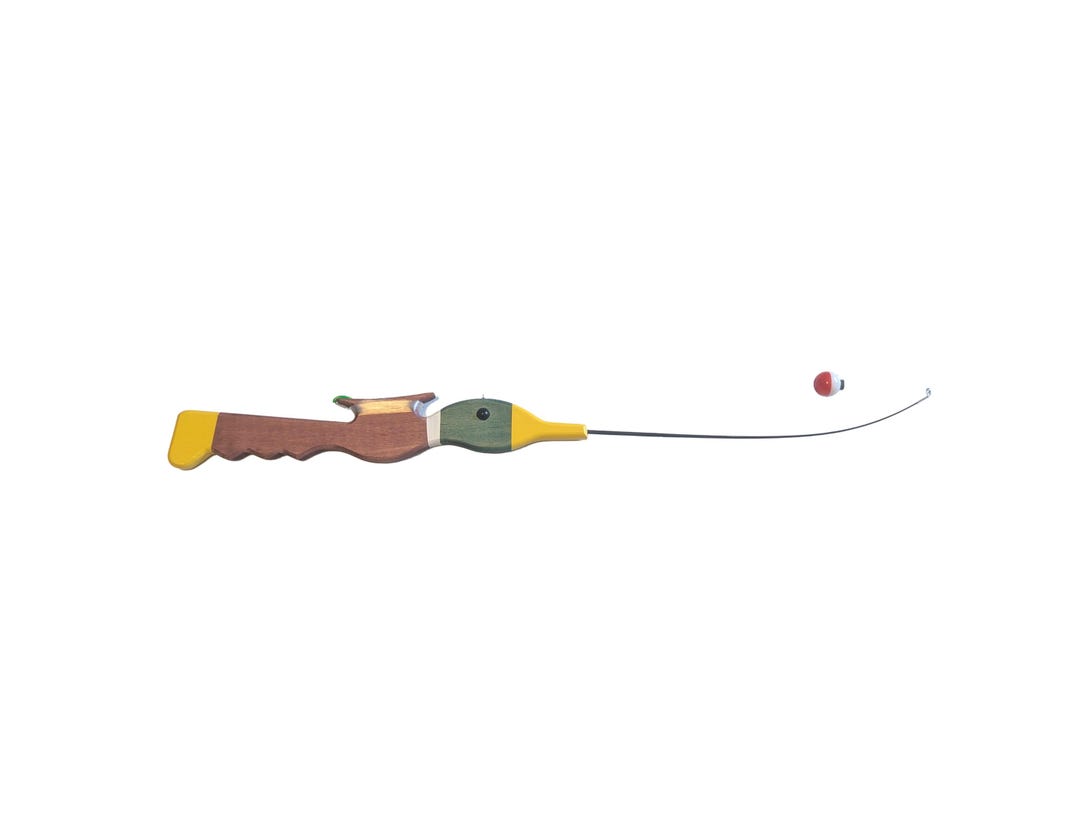 Green Hornet Ice Fishing Pole - Etsy Green Hornet Ice Fishing Pole - Etsy