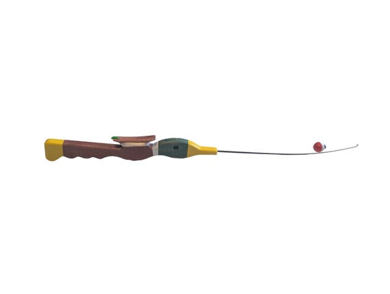 Green Hornet Ice Fishing Pole - Etsy