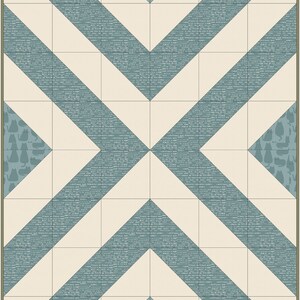 X Quilt Pattern, Modern Quilt Pattern - Etsy