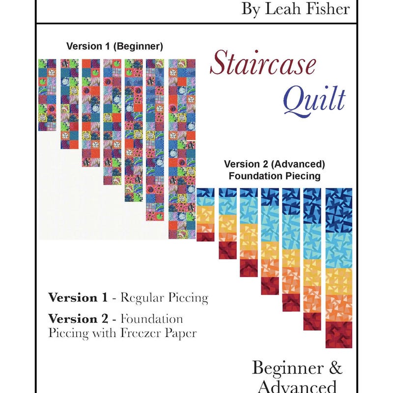 Quilt Pattern Staircase - Etsy