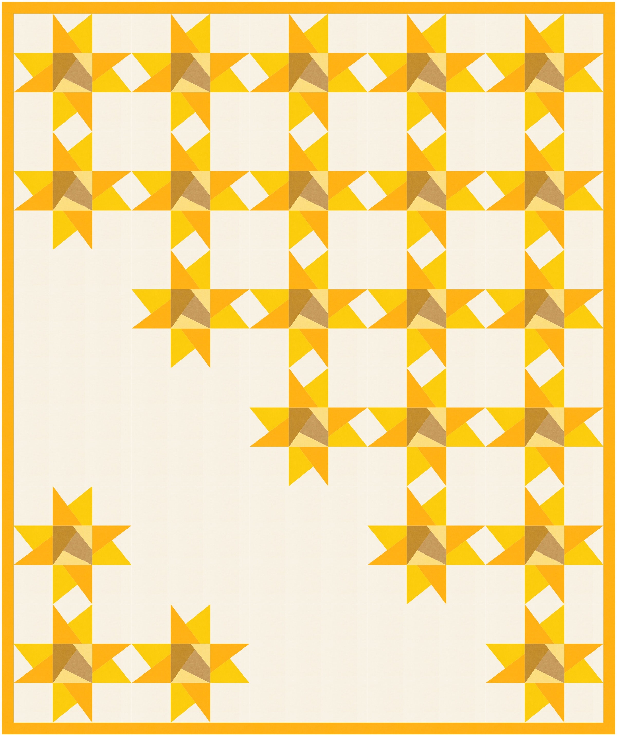 Diagonal Spaces Quilt Pattern, Modern Foundation Piecing (PDF Download ...