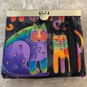 Cartera Mini Diva para amantes de los gatos, 4.5”