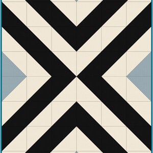 X Quilt Pattern, Modern Quilt Pattern - Etsy