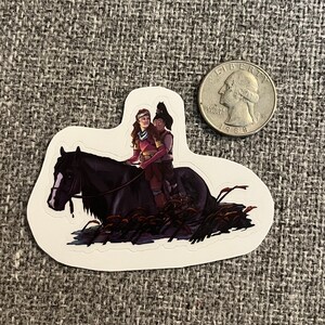 Sunset Ride - vinyl sticker
