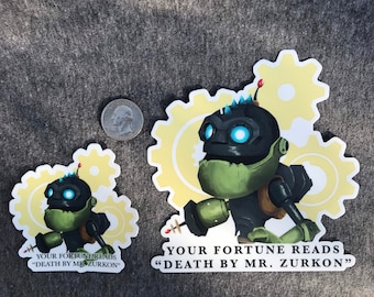 Mr. Zurkon - vinyl sticker [discont.]