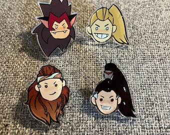 Seyloy, Catradora - couples acrylic pin sets