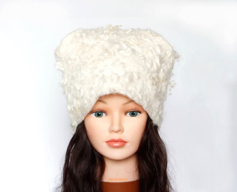cossack hat white