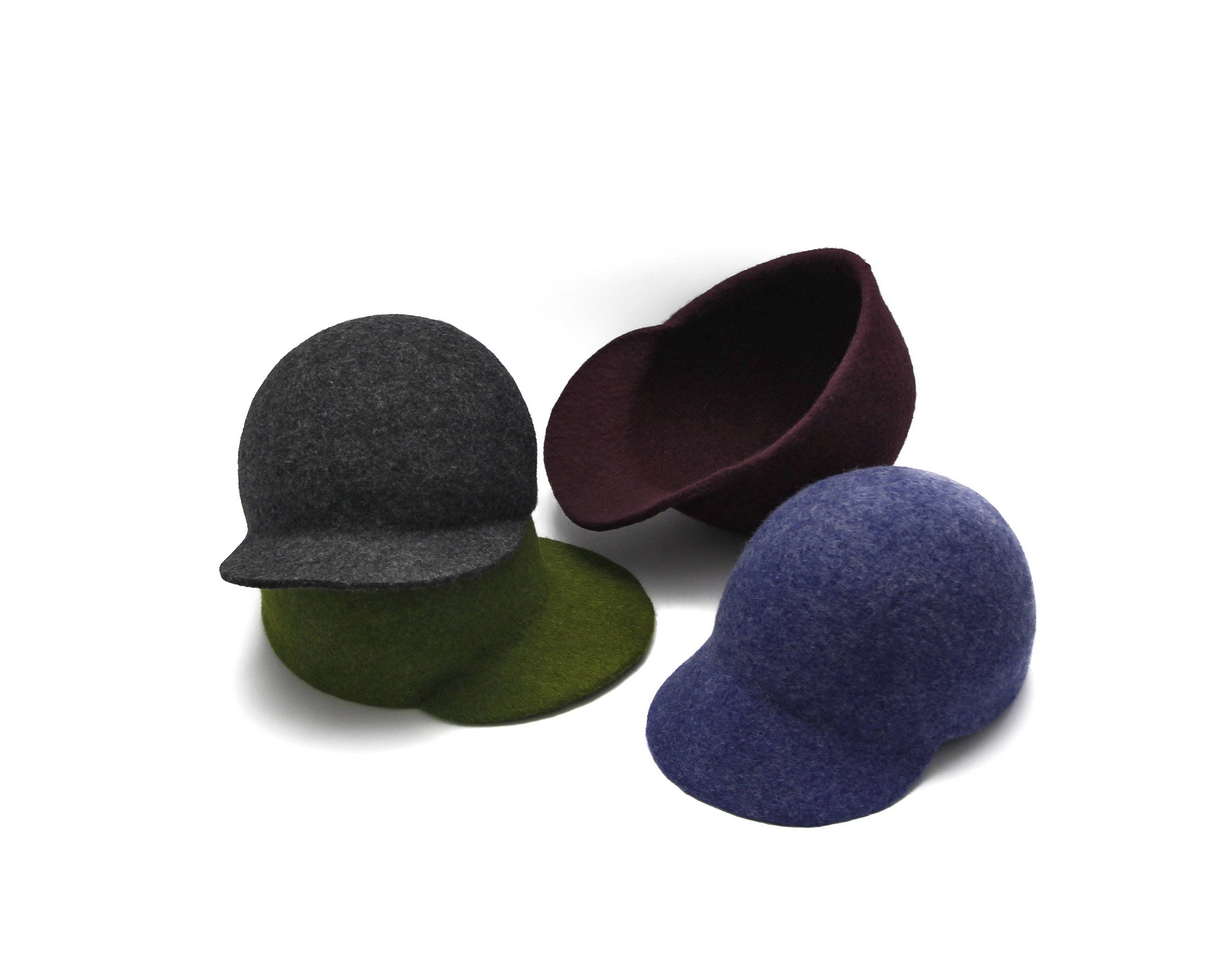 Women Baseball Cap Wool Style Gray Winter Fashion Cap for Her Etsy UK