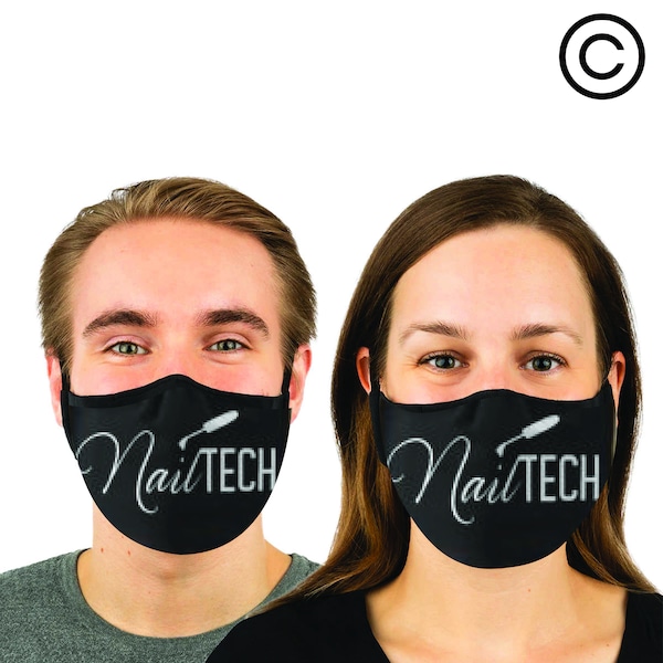Nail Tech Mask Etsy