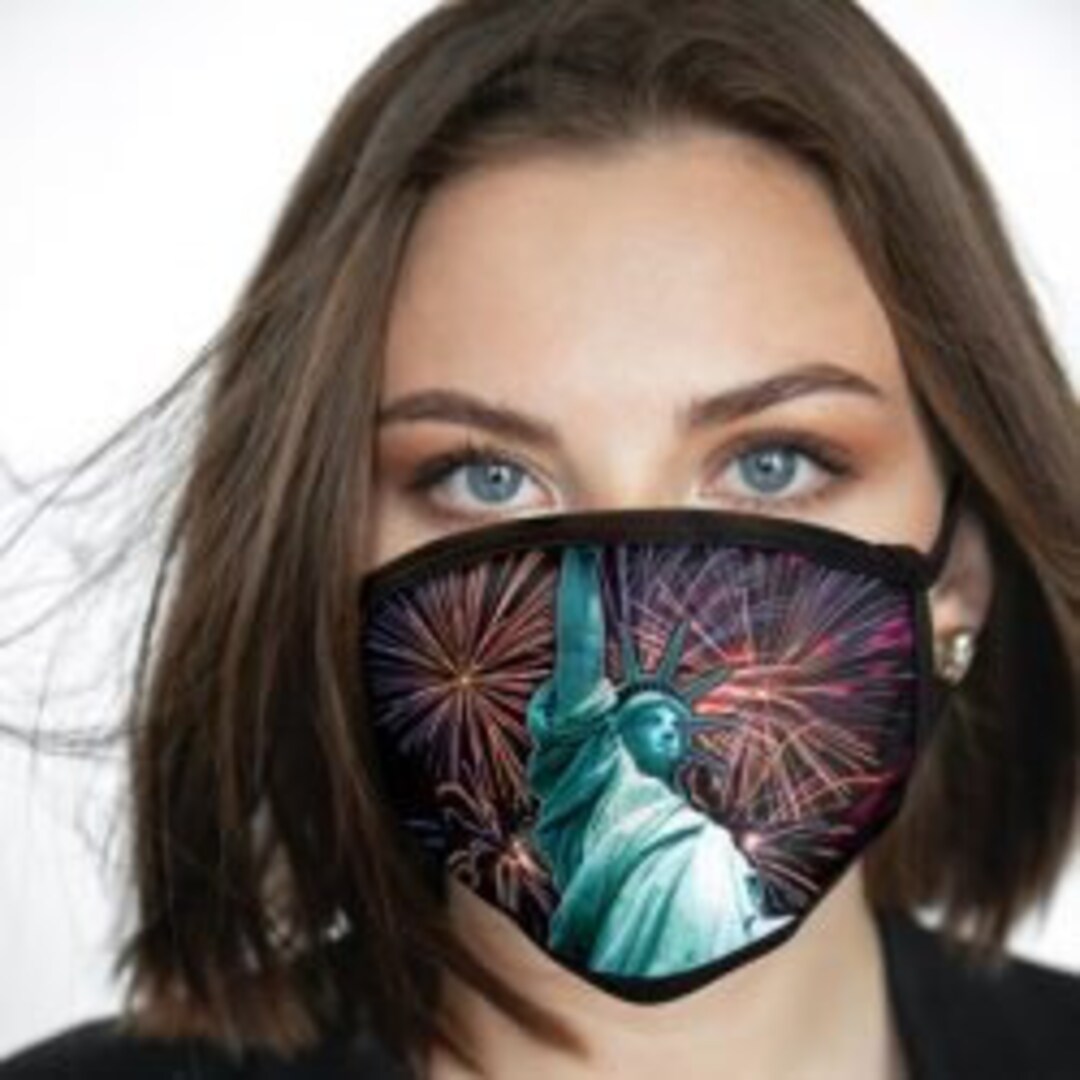Statue of Liberty FACE MASK Etsy