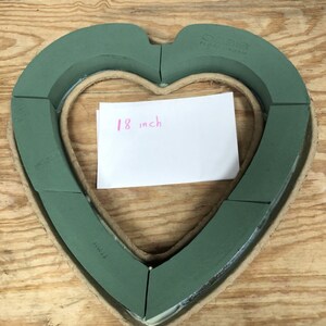 18 inch open heart foam Flowers Florist