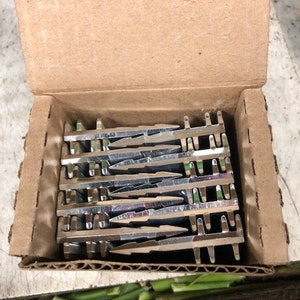 3&#39;&#39;  Steelpix Flower Florist 2000 pcs steel pix silver color