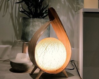 Coconut leaf lamp deals