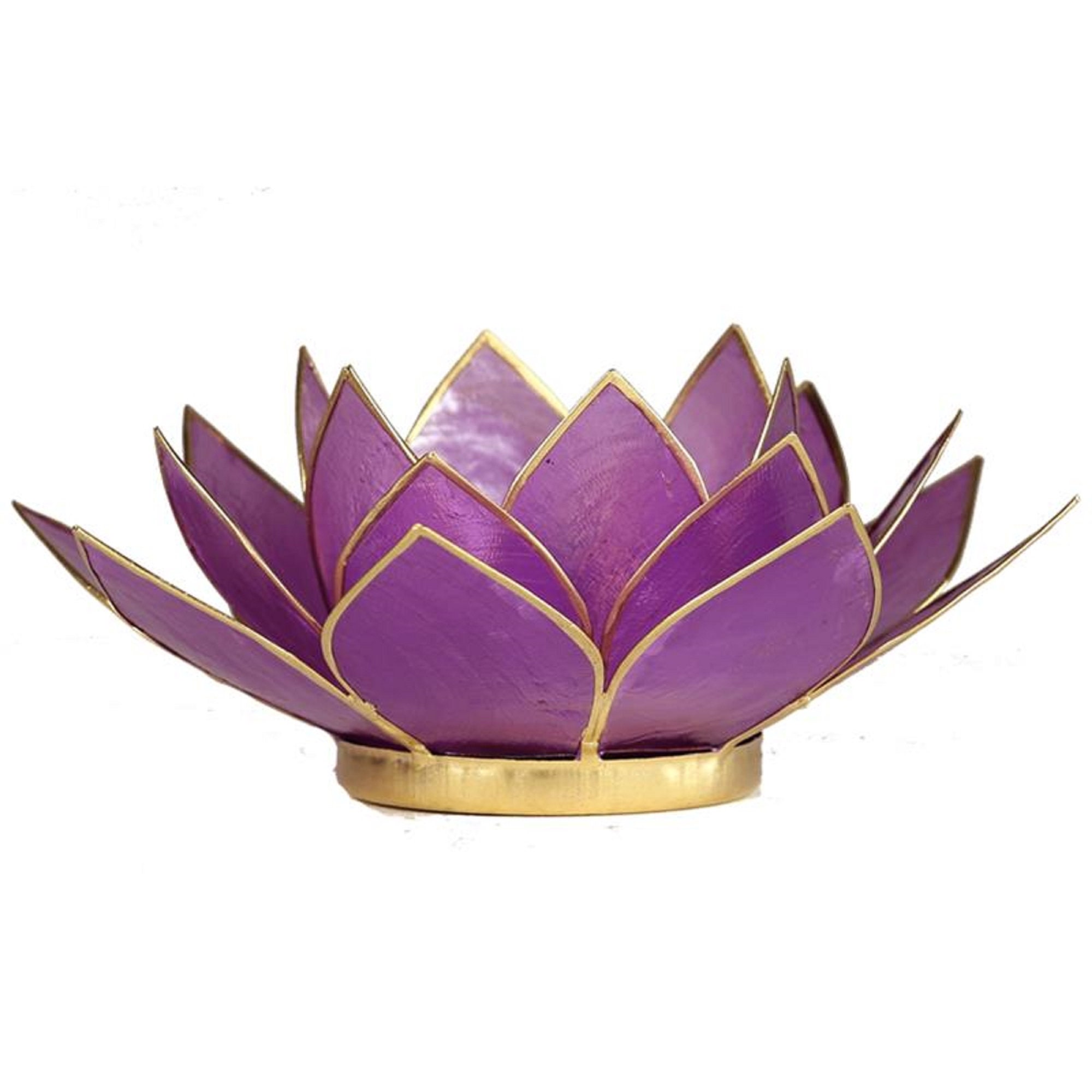 Lotus Tea light Holder Bold Colours Candle Holder Candle Etsy