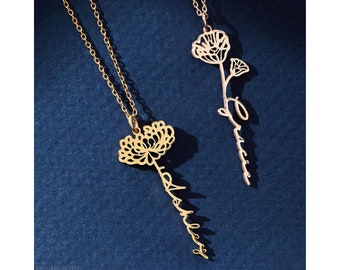 Name Necklace - Etsy Australia
