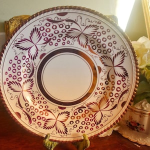 Large Grays Pottery Circa 1930s Cake Plate