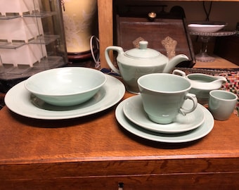 WOOD’S WARE Jasmine/Iris/Beryl プレート 小大6枚 WOOD & SONS TEAPOTS Beryl, Iris and Jasmine L Vintage L Pastel