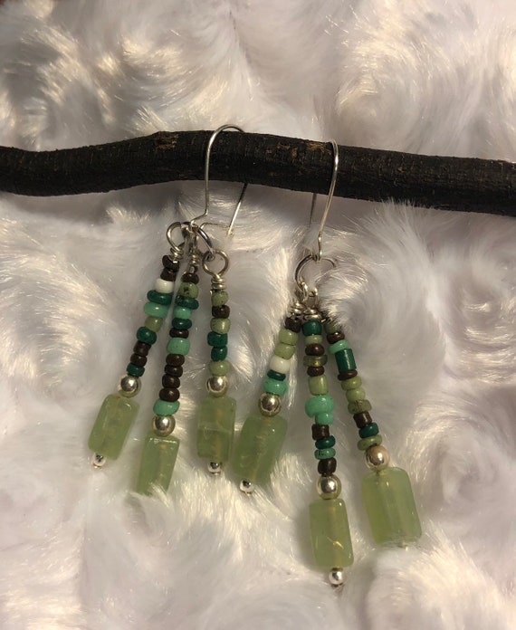 Earrings Handmade Dangle Beaded Etsy Australia