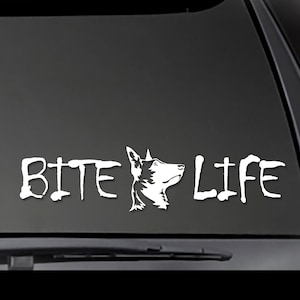 BITE LIFE Canine K9 Decal - Malinois