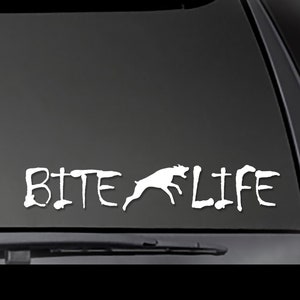 BITE LIFE Canine K9 Decal Doberman K9 Sticker