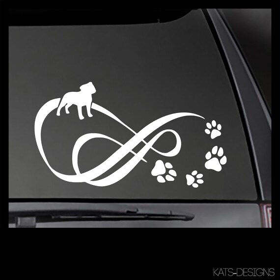 Bully, Staffy Bull, Pit Bull Decal!  Car, Truck, Window, will stick to most clean, smooth surfaces!  Approximate Size 8" x 5.25"  DOG-10003