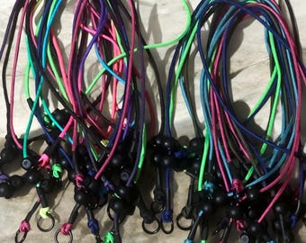 Training Slip Collar withOUT Tab, tactical paracord, dominant dog collar
