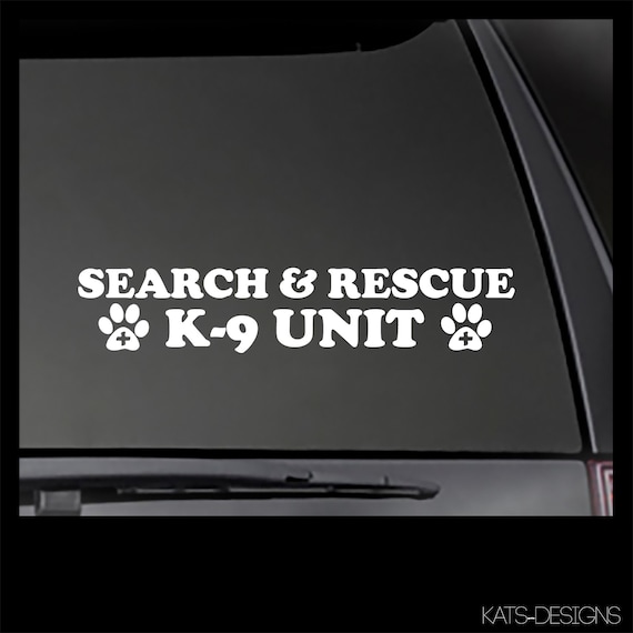 K-9 Decals / Magnets - SPICY DOG DESIGNS