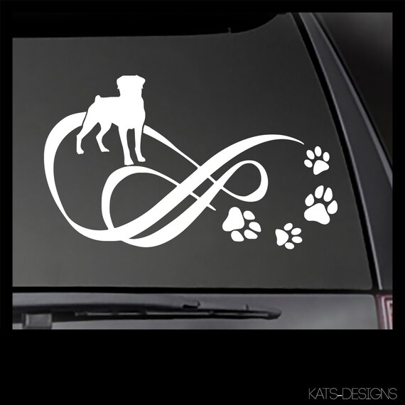 ROTTWEILER Decal!  Car, Truck, Window, will stick to most clean, smooth surfaces!  DOG-30001