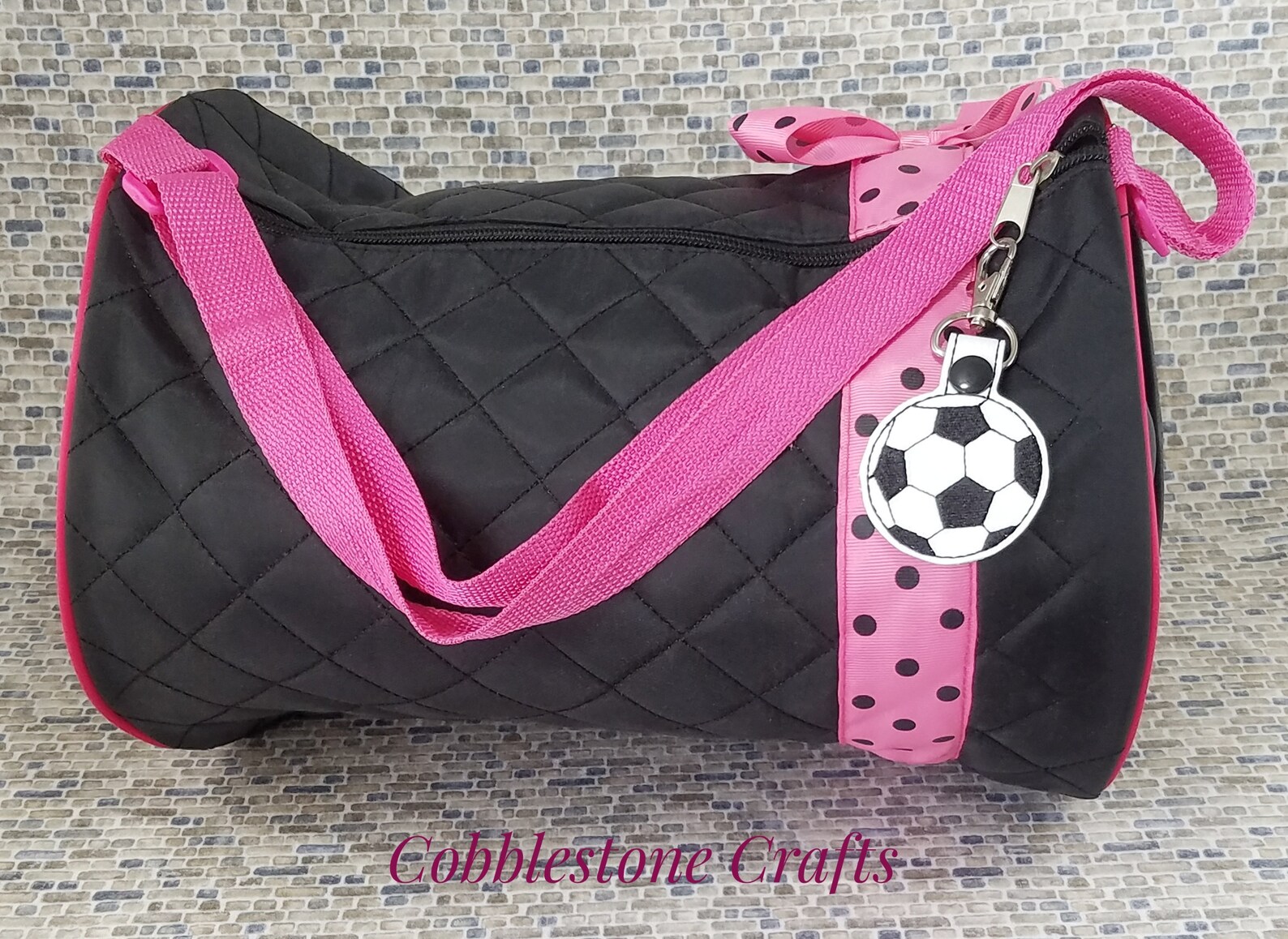 Soccer Ball Key Chain Key Chain Snap Tab Bag Tag Stocking Etsy