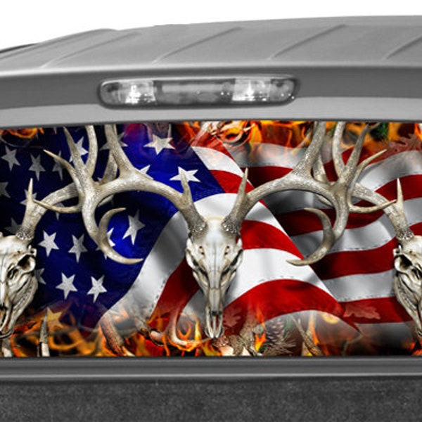 Truck Rear Window Buck Decals - Etsy