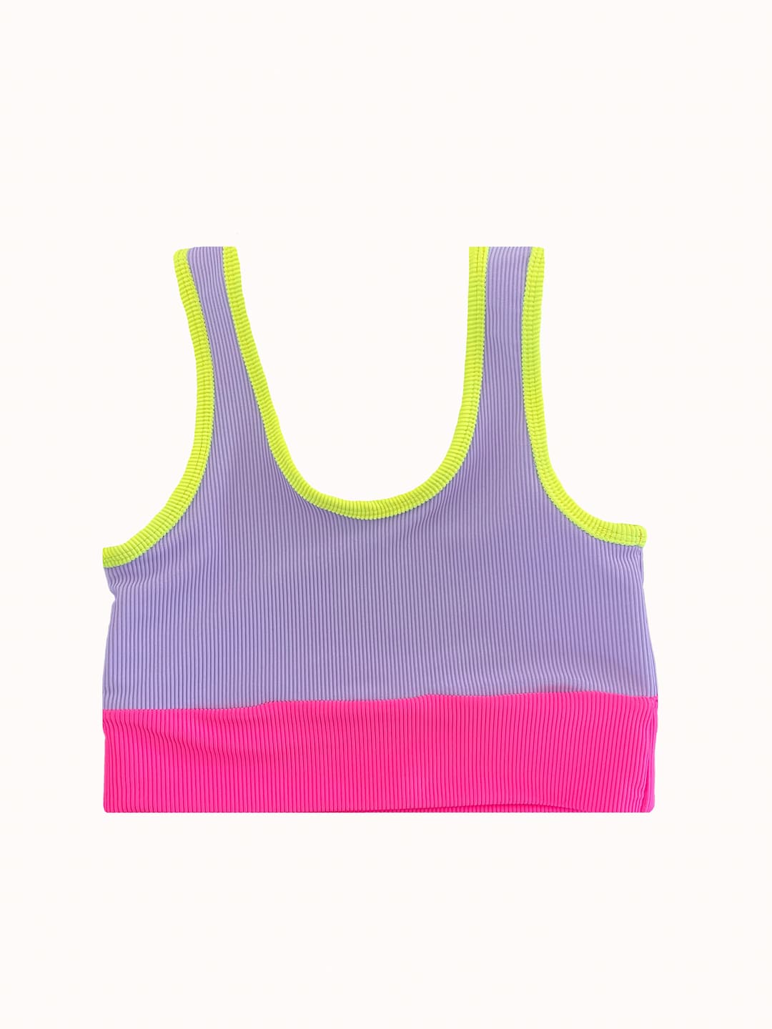 Little Girls / Teen / Kids Color Block Purple and Pink Long Line ...