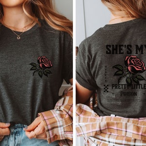 Warren Zeiders Pretty Little Poison, Band T-Shirt, Grunge Emo Shirt, Summer Lake Shirt, Oversized Tee Shirt