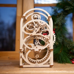 Build your own working model Chronograph - Timer by UGears. Self assembly kit.