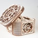 Treasure box - build your own secret box model by UGears. Self assembly kit.