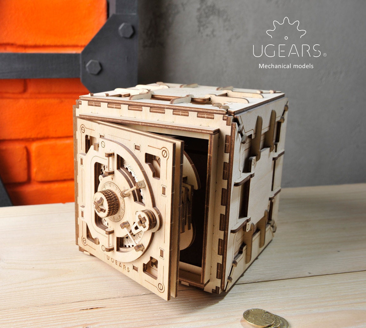 Ugears mechanical 3d safe 2025