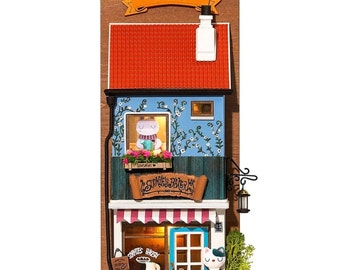 Build your own Aroma Toast Lab DIY Wall Hanging Miniature House.