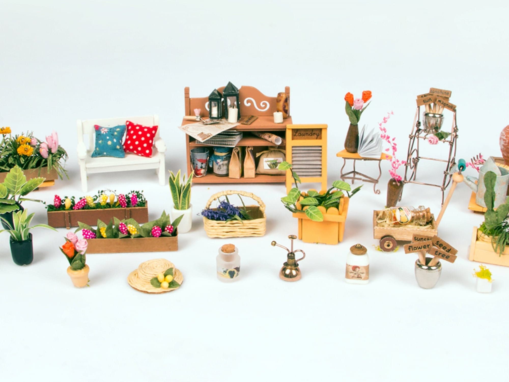Diy miniature hotsell house miller's garden