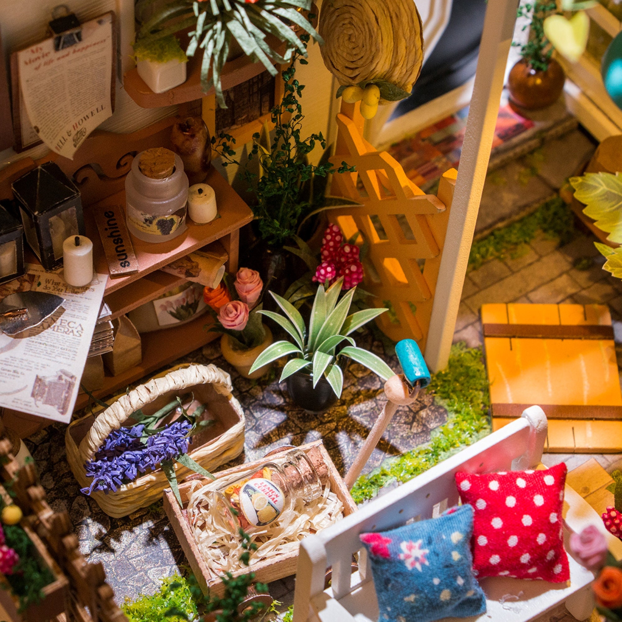 Diy miniature hotsell house miller's garden