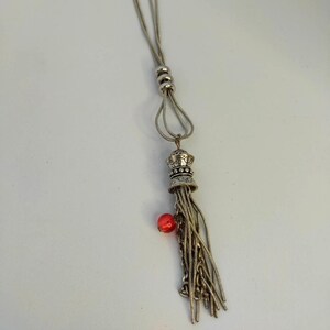 Pendant &quot;Silver waterfall&quot;