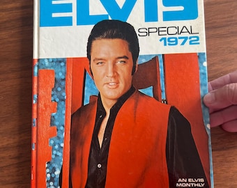 Libro vintage de Elvis Presley: Edición especial de 1972
