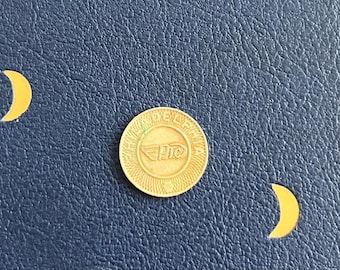 Ficha de transporte público de Filadelfia antigua