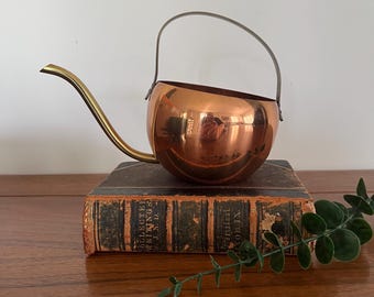 Vintage Coppercraft Guild Watering Can,  Plant Watering Can, vintage home decor, vintage Home Accents