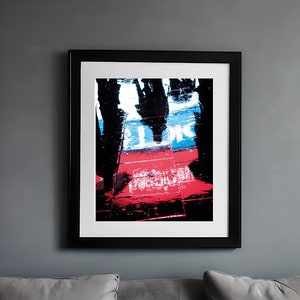 Rainy London Street at Night - Digital Download | Urban Cityscape Wall Art | Printable Photography for Home Décor