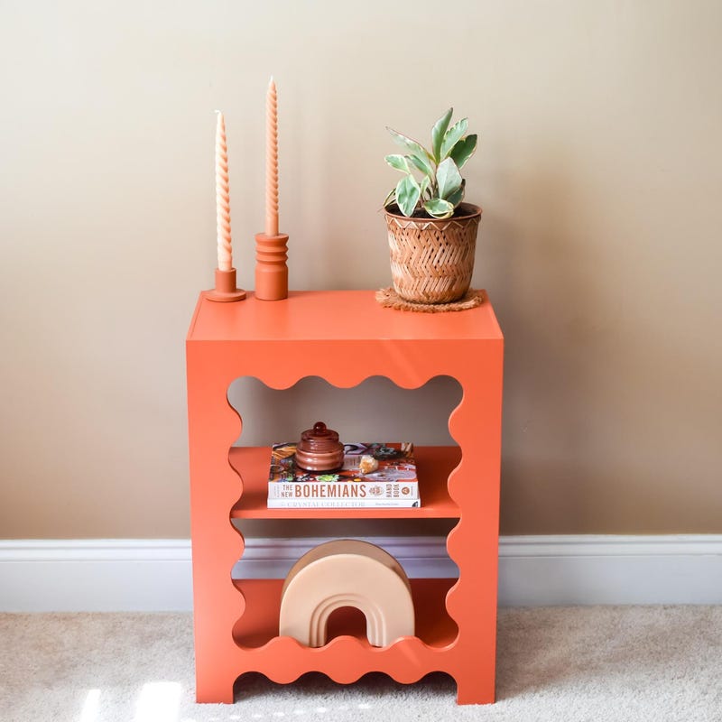 Orange Side Table Etsy — free download