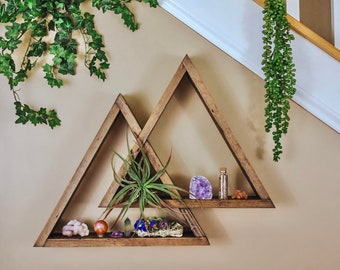 Double Triangle Shelf