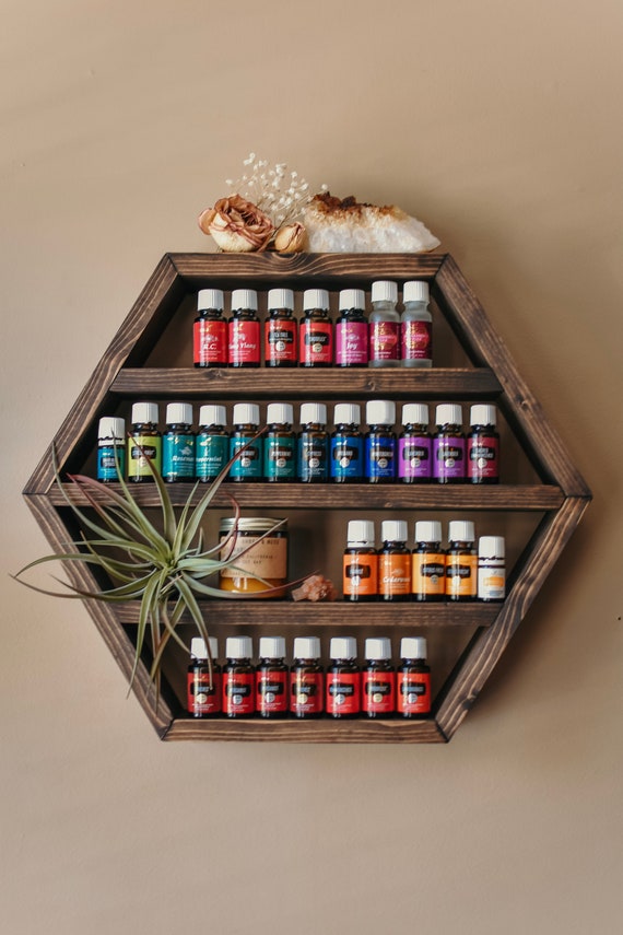 Hexagon Essential Oil Shelf