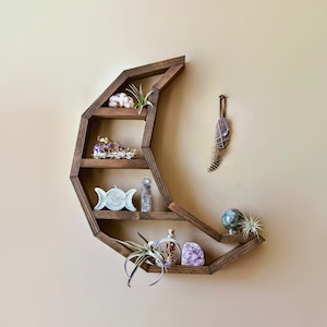 Estantería lunar - Decoración del hogar boho
